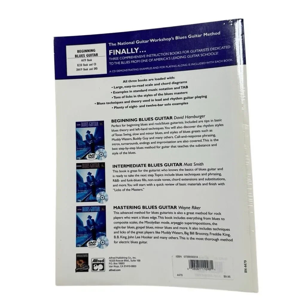 Alfred's Complete Mastering Electric Blues Guitar Method by Smith and Riker
